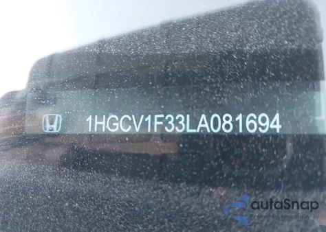 2020 Honda Accord Sport из США, поврежденный, VIN 1HGCV1F33LA081694